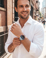 Load image into Gallery viewer, YOUNGBRIT® WINDSOR - BLUE/RED