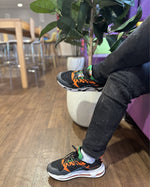 Load image into Gallery viewer, YoungBrit Paddington Sneakers Orange