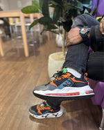 Load image into Gallery viewer, YoungBrit Paddington Sneakers Orange