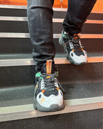 Load image into Gallery viewer, YoungBrit Soho Sneakers Black