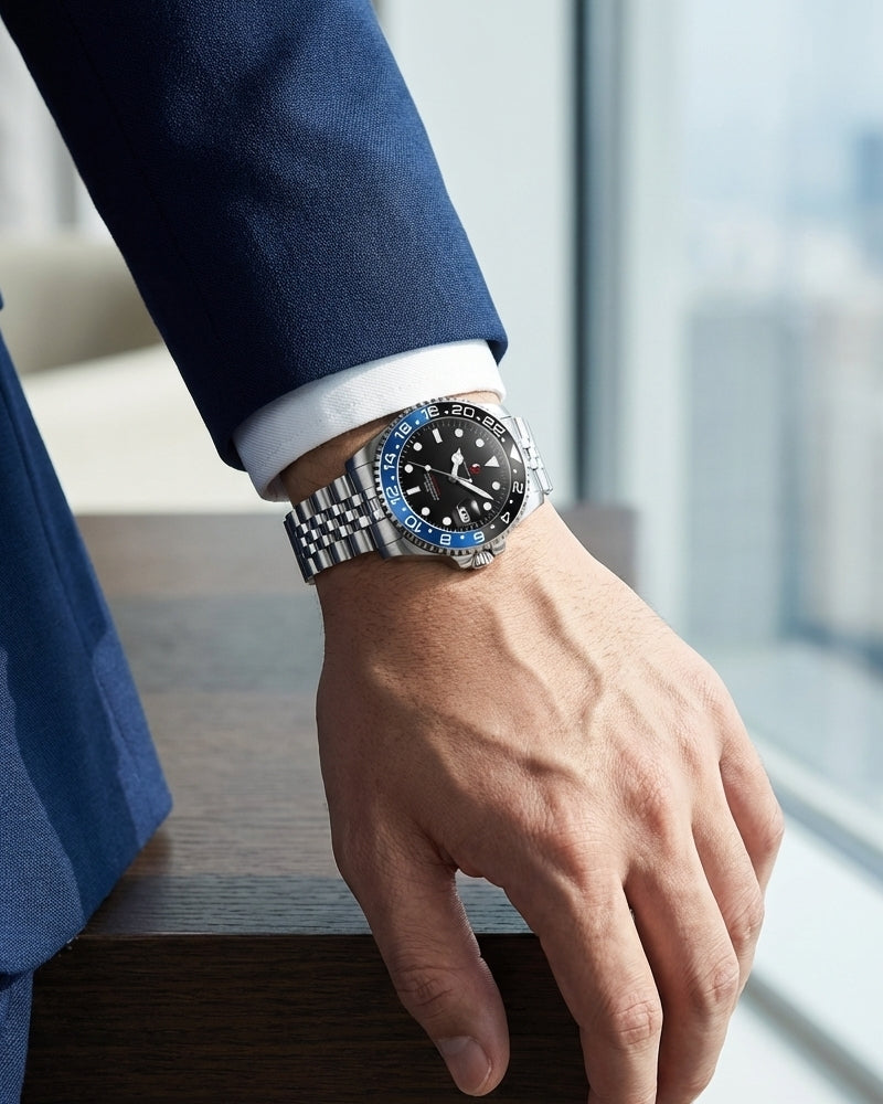 YOUNGBRIT® WINDSOR - BLUE/BLACK