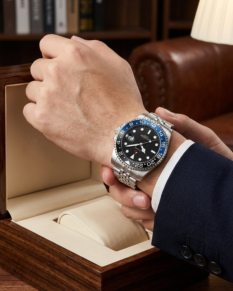 YOUNGBRIT® WINDSOR - BLUE/BLACK