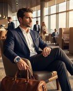 Load image into Gallery viewer, YOUNGBRIT® WINDSOR - BLUE/BLACK