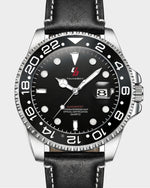 Load image into Gallery viewer, YOUNGBRIT® WINDSOR - LEATHER/BLACK