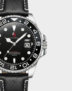 Load image into Gallery viewer, YOUNGBRIT® WINDSOR - LEATHER/BLACK