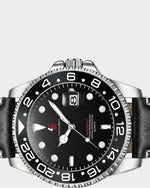 Load image into Gallery viewer, YOUNGBRIT® WINDSOR - LEATHER/BLACK