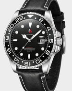 Load image into Gallery viewer, YOUNGBRIT® WINDSOR - LEATHER/BLACK