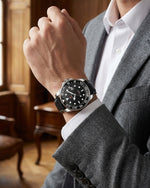 Load image into Gallery viewer, YOUNGBRIT® WINDSOR - LEATHER/BLACK