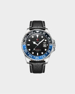 Load image into Gallery viewer, YOUNGBRIT® WINDSOR - LEATHER BLUE/BLACK