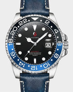 Load image into Gallery viewer, YOUNGBRIT® WINDSOR - LEATHER/BLUE