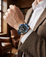 Load image into Gallery viewer, YOUNGBRIT® WINDSOR - LEATHER/BLUE