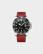 Load image into Gallery viewer, YOUNGBRIT® WINDSOR - LEATHER/RED