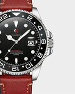 Load image into Gallery viewer, YOUNGBRIT® WINDSOR - LEATHER/RED