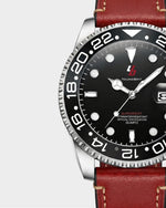 Load image into Gallery viewer, YOUNGBRIT® WINDSOR - LEATHER/RED