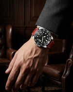 Load image into Gallery viewer, YOUNGBRIT® WINDSOR - LEATHER/RED