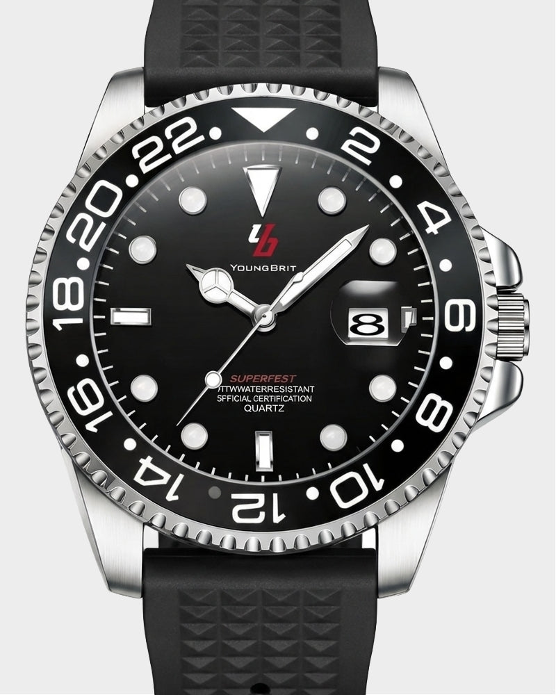 YOUNGBRIT® WINDSOR - RUBBER/BLACK