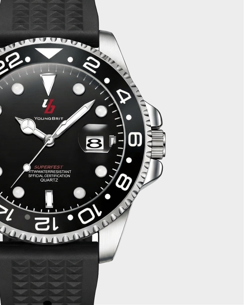 YOUNGBRIT® WINDSOR - RUBBER/BLACK