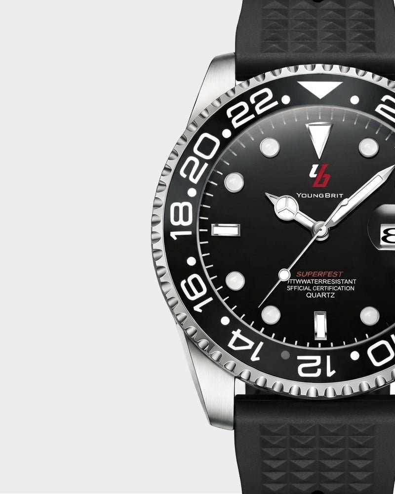 YOUNGBRIT® WINDSOR - RUBBER/BLACK