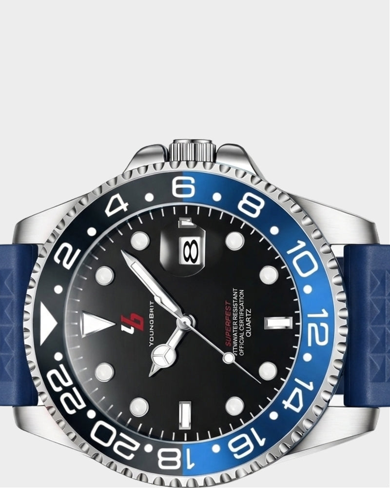 YOUNGBRIT® WINDSOR - RUBBER/BLUE