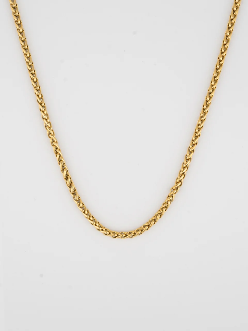 YOUNGBRIT® COTSWOLD WHEAT NECKLACE- 18K GOLD