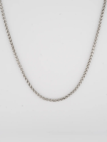 Load image into Gallery viewer, YOUNGBRIT® COTSWOLD WHEAT NECKLACE- SILVER