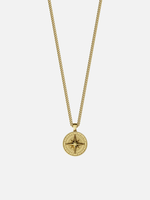 Load image into Gallery viewer, YOUNGBRIT® GREENWICH COMPASS NECKLACE- 18K GOLD