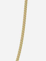 Load image into Gallery viewer, YOUNGBRIT® PICCADILLY CUBAN NECKLACE 3MM- 18K GOLD