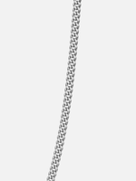 Load image into Gallery viewer, YOUNGBRIT® PICCADILLY CUBAN NECKLACE 3MM- SILVER