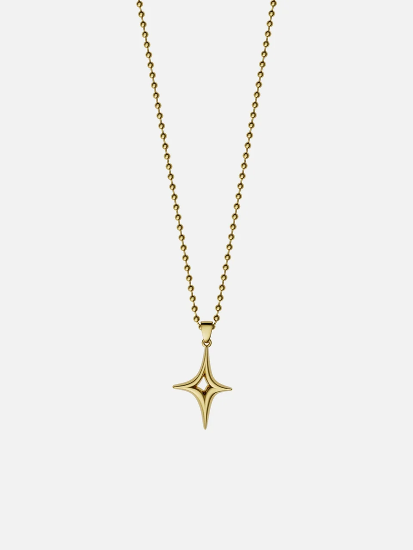 YOUNGBRIT® SKYE ASTRA NECKLACE- 18K GOLD