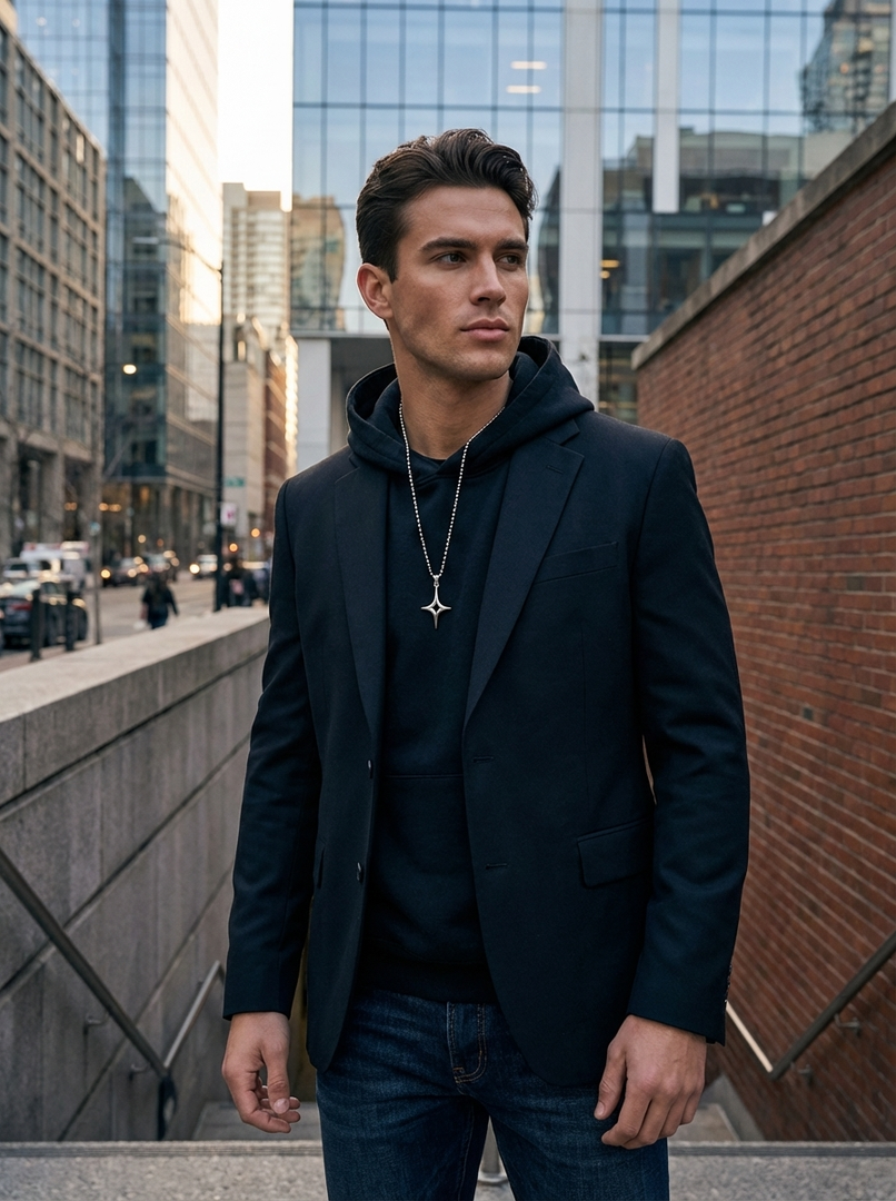 YOUNGBRIT® SKYE ASTRA NECKLACE- SILVER