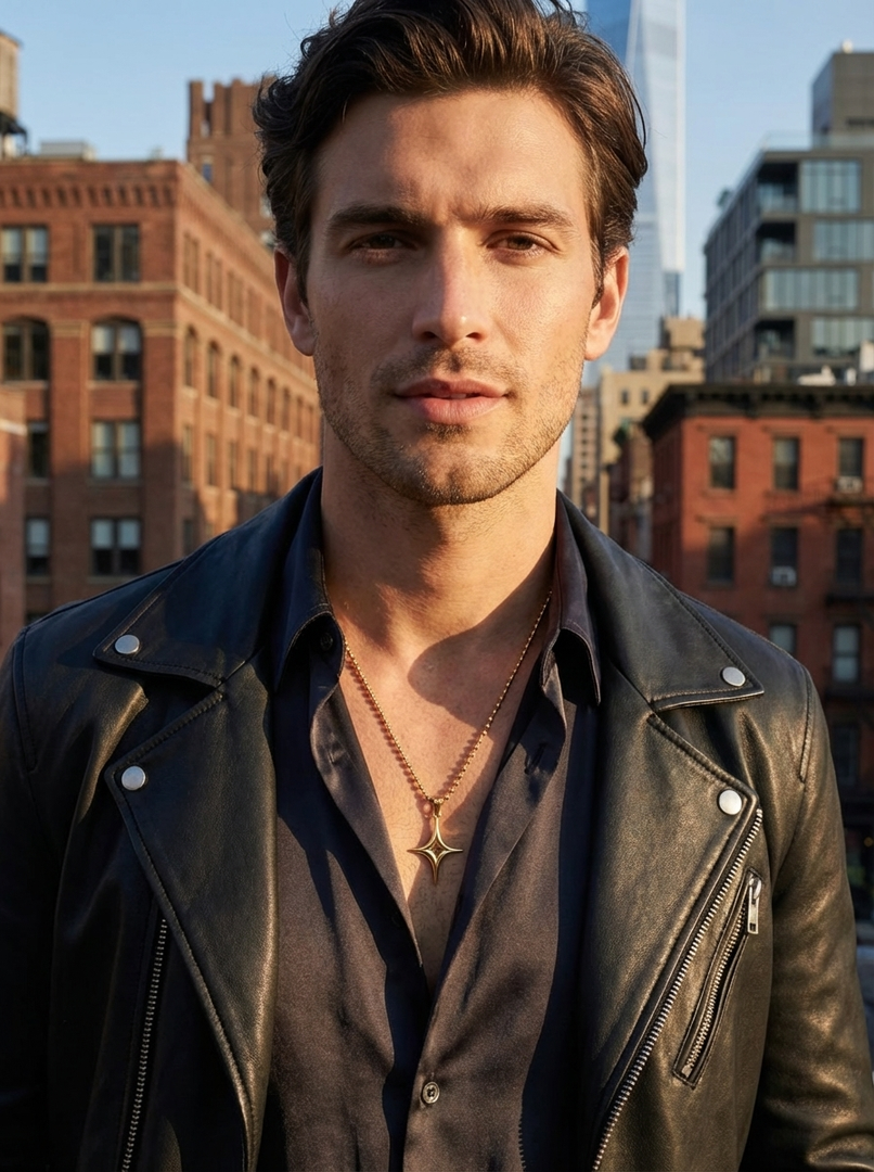 YOUNGBRIT® SKYE ASTRA NECKLACE- 18K GOLD