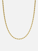 Load image into Gallery viewer, YOUNGBRIT® TRAFALGAR ROPE NECKLACE- 18K GOLD