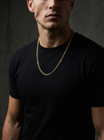 Load image into Gallery viewer, YOUNGBRIT® TRAFALGAR ROPE NECKLACE- 18K GOLD