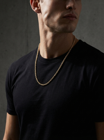 Load image into Gallery viewer, YOUNGBRIT® TRAFALGAR ROPE NECKLACE- 18K GOLD