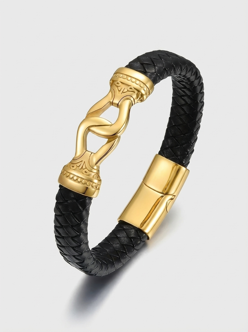 YOUNGBRIT® ST PAUL’S ANCHOR BRACELET- 18K GOLD
