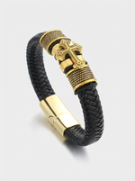 Load image into Gallery viewer, YOUNGBRIT® ST PAUL’S CROSS BRACELET- GOLD