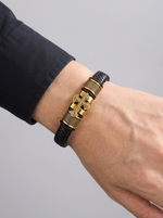 Load image into Gallery viewer, YOUNGBRIT® ST PAUL’S CROSS BRACELET- GOLD