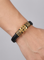 Load image into Gallery viewer, YOUNGBRIT® ST PAUL’S CROSS BRACELET- GOLD