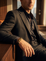 Load image into Gallery viewer, YOUNGBRIT® ST PAUL’S CROSS BRACELET- GOLD