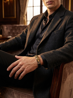 Load image into Gallery viewer, YOUNGBRIT® ST PAUL’S CROSS BRACELET- GOLD