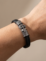 Load image into Gallery viewer, YOUNGBRIT® ST PAUL’S CROSS BRACELET- SILVER