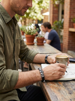 Load image into Gallery viewer, YOUNGBRIT® ST PAUL’S CROSS BRACELET- SILVER