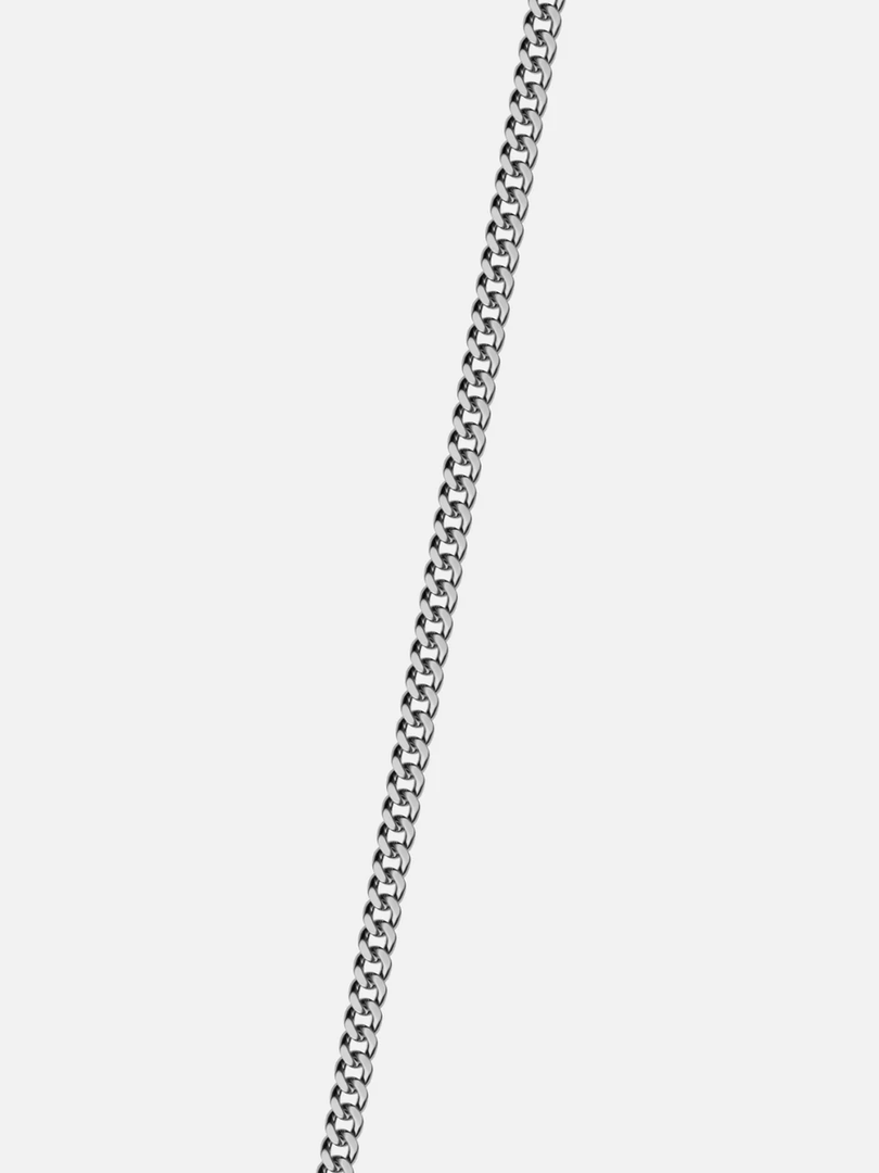 YOUNGBRIT® WESTMINSTER GEMSTONE NECKLACE- SILVER/GREEN