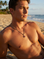 Load image into Gallery viewer, YOUNGBRIT® WESTMINSTER GEMSTONE NECKLACE- 18K GOLD/RED