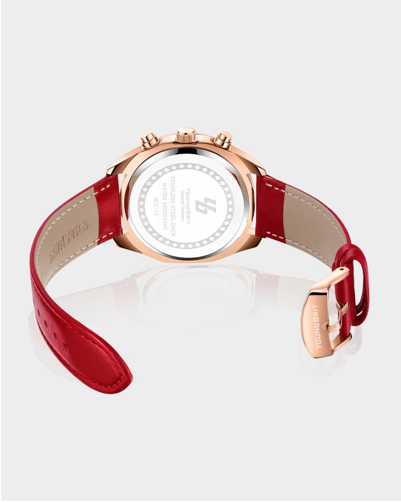 SEVEN SISTERS - ROSE GOLD/ RED